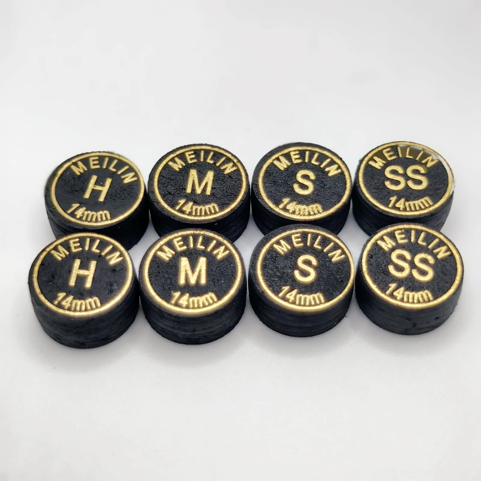 2pcs 14mm/0.55 Inch Pool Cue Tip Billiard Cue Head Tip Multi-Layer, Billiard Cue Tips 4 Hardness Options
2pcs 14mm/0.55 Inch Pool Cue Tip Billiard Cue Head Tip Multi-Layer, Billiard Cue Tips 4 Hardness Options