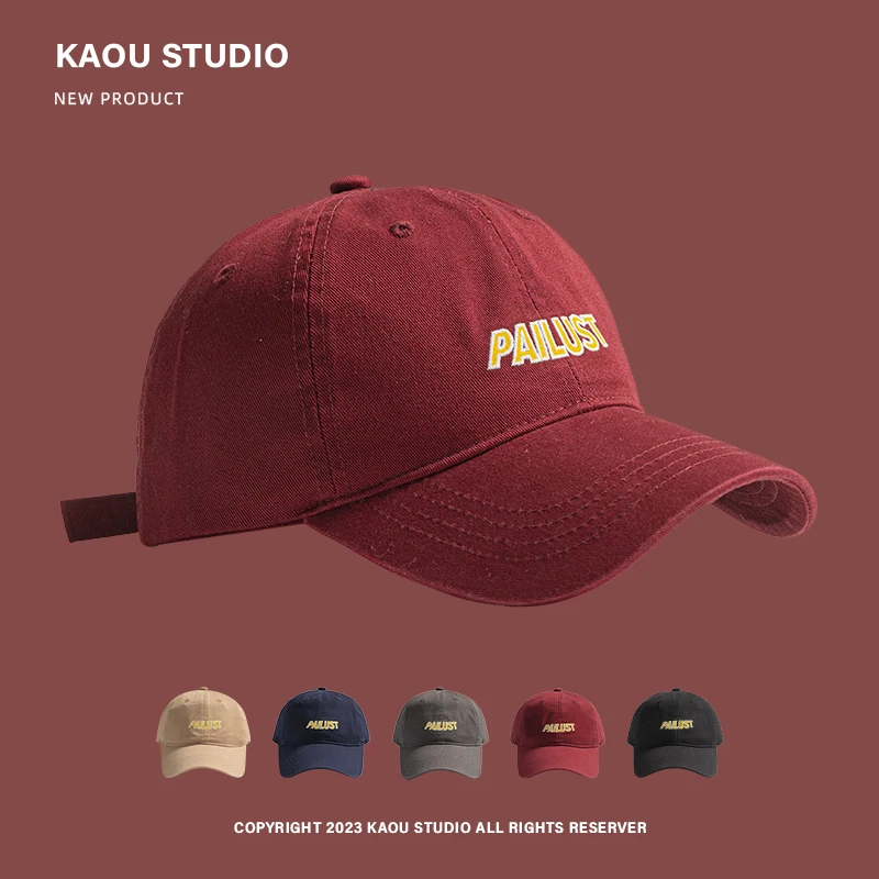 Letter embroidered baseball cap women's fashion versatile cotton soft top couple cap showing face small trendy man
Letter embroidered baseball cap women's fashion versatile cotton soft top couple cap showing face small trendy man