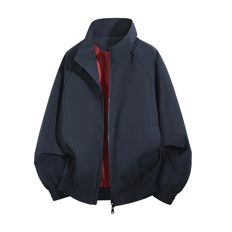 Men's Stand up Collar Jacket Spring New Style Youth Fashion Simple Trend Versatile Top for Casual Wear
Men's Stand up Collar Jacket Spring New Style Youth Fashion Simple Trend Versatile Top for Casual Wear