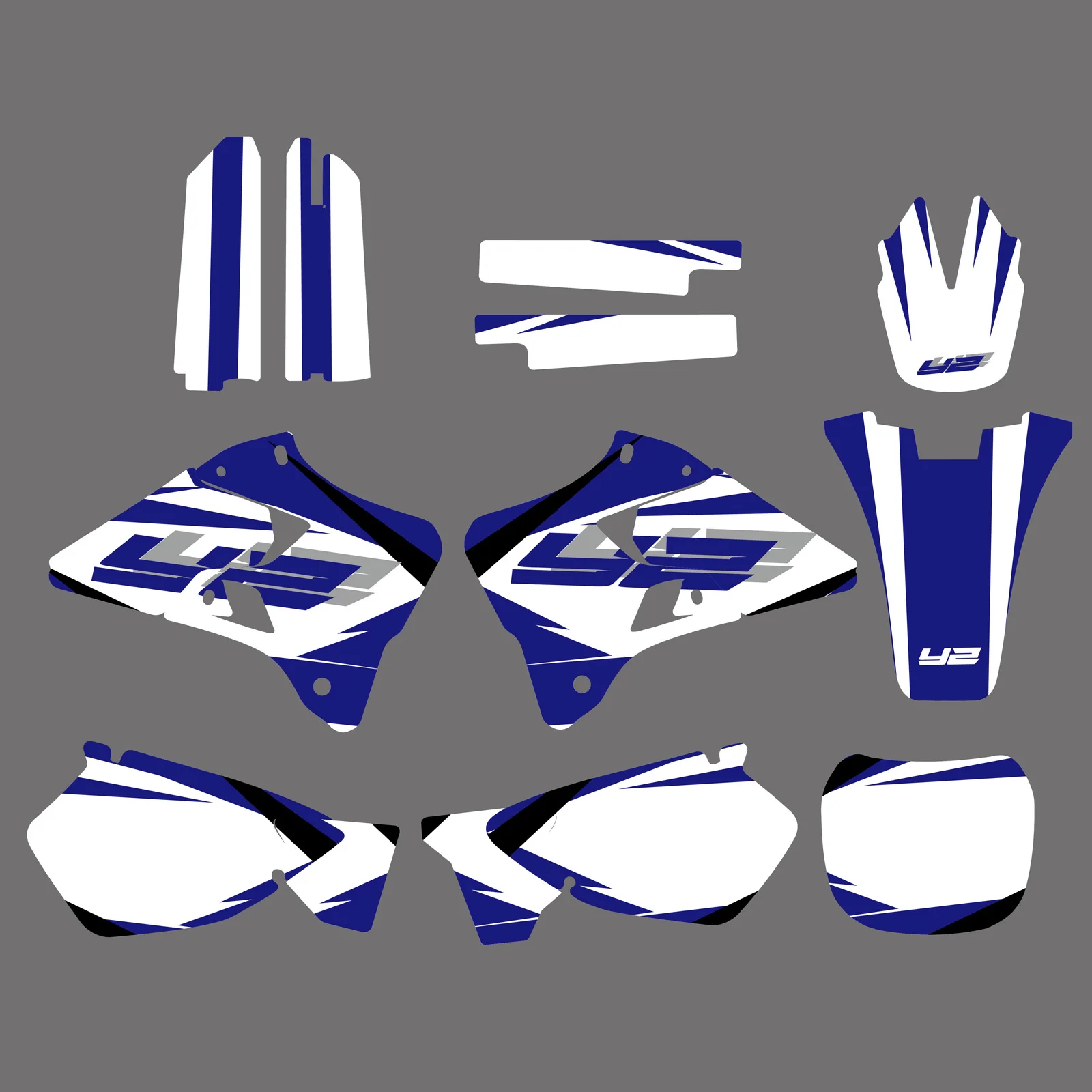 For Yamaha YZ125 YZ250 YZ 125 YZ 250 1996-2001 2000 1999 1998 1997 Motorcycle Graphics Background Decal Sticker Kit Customize
For Yamaha YZ125 YZ250 YZ 125 YZ 250 1996-2001 2000 1999 1998 1997 Motorcycle Graphics Background Decal Sticker Kit Customize