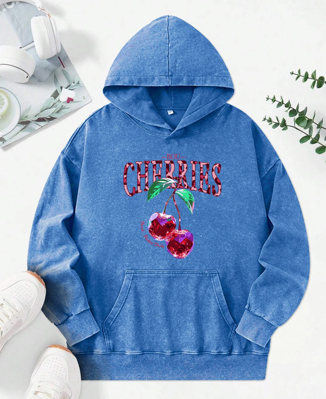 Crystal Cherries Print Women Washed Hoodie Pocket Fashion Pullovers Hip Hop Multicolor Female Hoody Autumn Cotton Hoodies
Crystal Cherries Print Women Washed Hoodie Pocket Fashion Pullovers Hip Hop Multicolor Female Hoody Autumn Cotton Hoodies