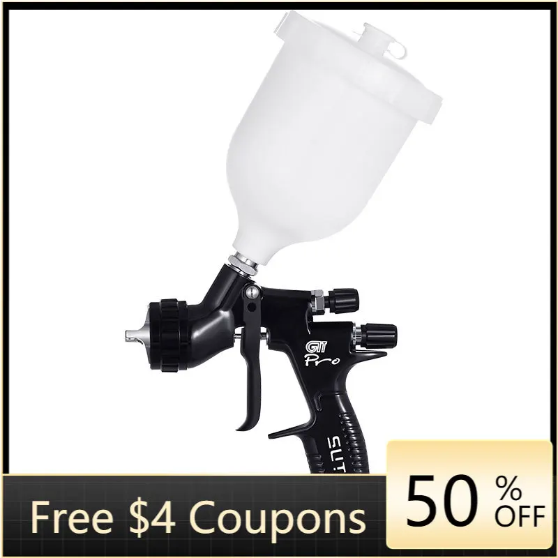 SUTU Spray Gun Black 1.3/1.8mm Nozzle Water-Based Paint /Varnish Paint Sprayer Paint Spray Gun Air Tools Pneumatic Tools
SUTU Spray Gun Black 1.3/1.8mm Nozzle Water-Based Paint /Varnish Paint Sprayer Paint Spray Gun Air Tools Pneumatic Tools