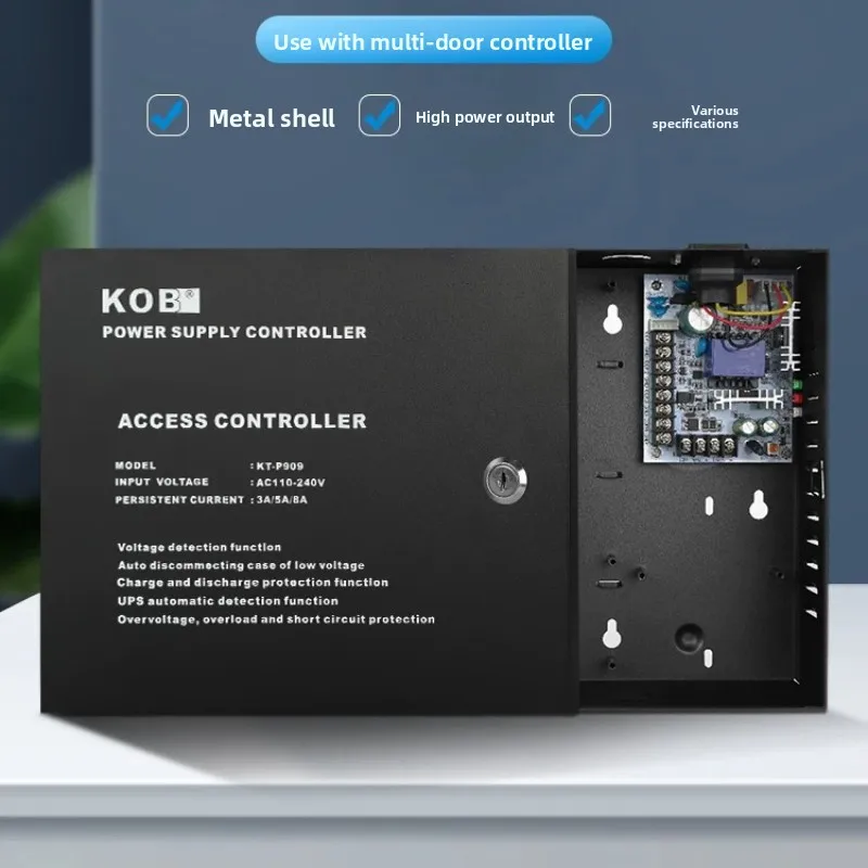 KOB Multi Door Controller Power Box Access Control Board Case Magnetic Electric Plug Lock 3A5A Access Control Power Box
KOB Multi Door Controller Power Box Access Control Board Case Magnetic Electric Plug Lock 3A5A Access Control Power Box