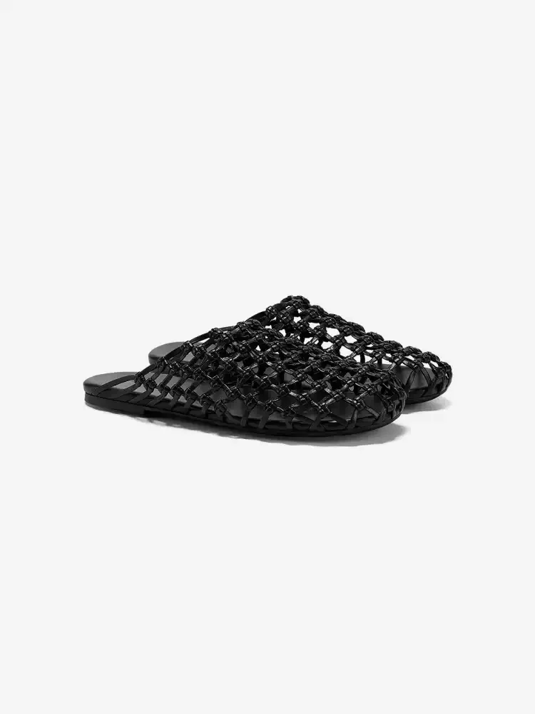Women's Woven Hollow Out Closed Toe Mule Slippers Backless Slip On Flat Slide Sandals Minimalist Breathable Casual Summer Shoes
Women's Woven Hollow Out Closed Toe Mule Slippers Backless Slip On Flat Slide Sandals Minimalist Breathable Casual Summer Shoes