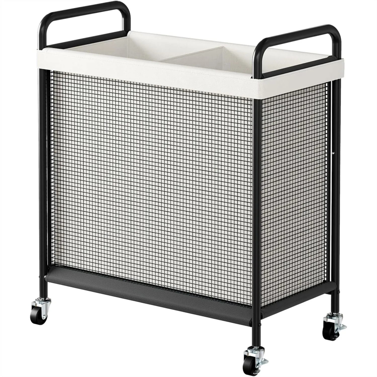 100L Rolling Laundry Hamper 2 Section with Removable Liner Bag, Double Laundry Sorter on Wheels for Bedroom Bathroom Dorm
100L Rolling Laundry Hamper 2 Section with Removable Liner Bag, Double Laundry Sorter on Wheels for Bedroom Bathroom Dorm