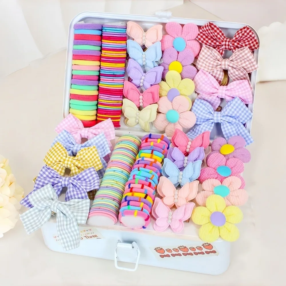New Colorful Girls Hair Accessories Set Bowknot Flower Shape Hair Clips Flower Hairpins Daily Wear
New Colorful Girls Hair Accessories Set Bowknot Flower Shape Hair Clips Flower Hairpins Daily Wear