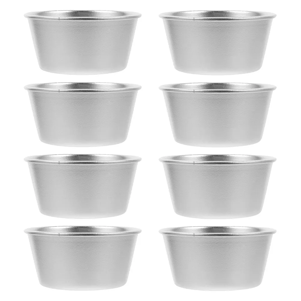 Набор из 8 форм для выпечки кексов и маффинов, круглые мини-формы для десертов, серебристые формы для капкейков
Набор из 8 форм для выпечки кексов и маффинов, круглые мини-формы для десертов, серебристые формы для капкейков