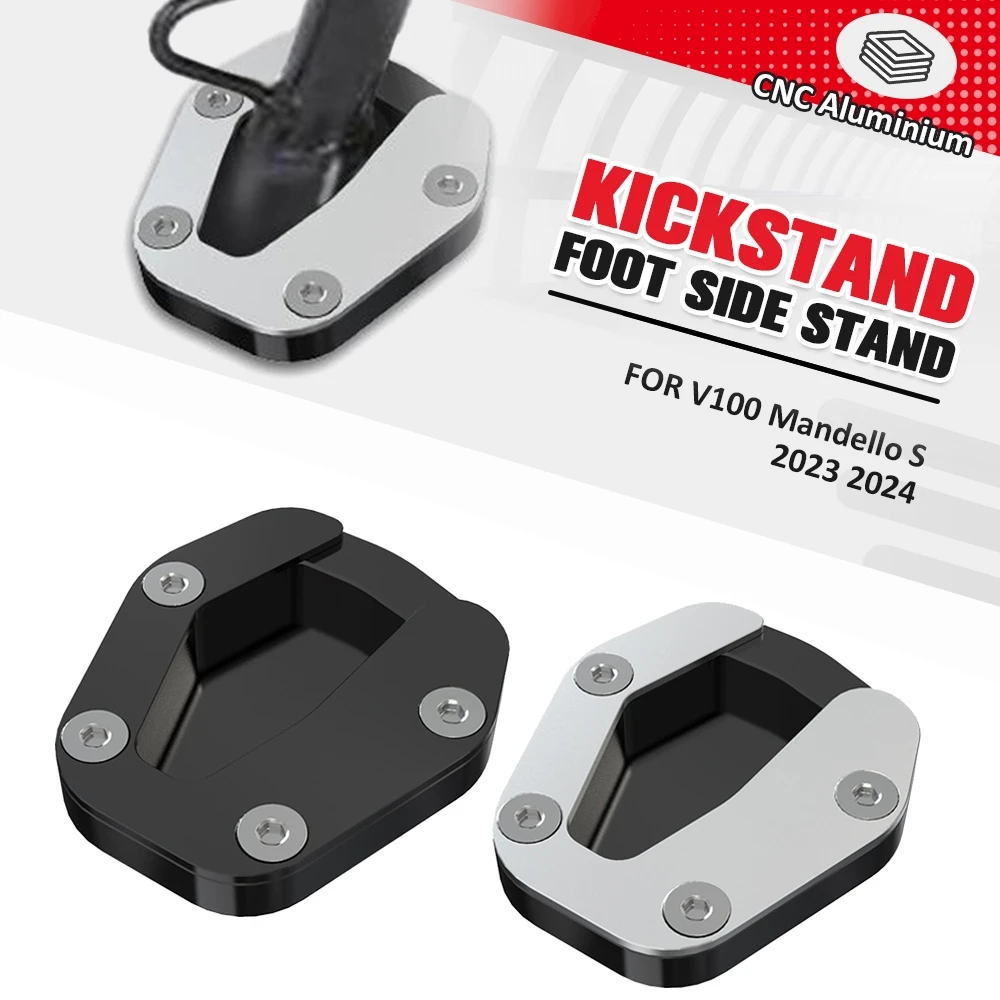 CNC Kickstand Foot Side Stand FOR MOTO GUZZI V100 V 100 Mandello S 2023 2024 Accessories Motorcycle Enlarger Pad Pedal Footrest
CNC Kickstand Foot Side Stand FOR MOTO GUZZI V100 V 100 Mandello S 2023 2024 Accessories Motorcycle Enlarger Pad Pedal Footrest