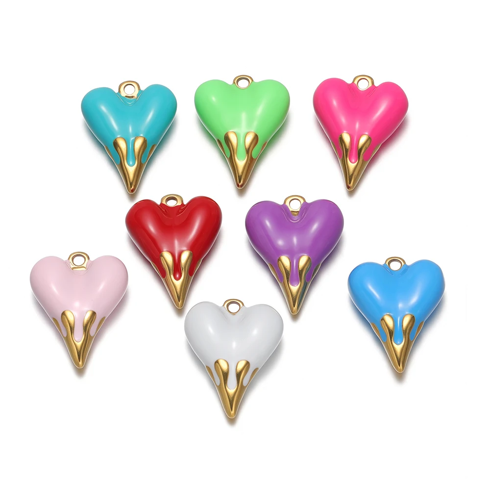 3 шт. новые подвески в форме сердца из нержавеющей стали, ожерелье, подвески для DIY, роскошные ювелирные изделия, серьги, принадлежности для изготовления оптовой продажи 
3 шт. новые подвески в форме сердца из нержавеющей стали, ожерелье, подвески для DIY, роскошные ювелирные изделия, серьги, принадлежности для изготовления оптовой продажи