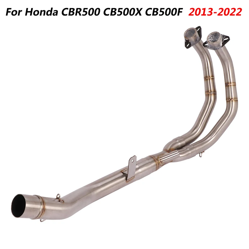 Escape Motorcycle Front Connect Tube Head Link Pipe Stainless Steel Exhaust System For Honda CBR500 CB500X CB500F 2013-2022
Escape Motorcycle Front Connect Tube Head Link Pipe Stainless Steel Exhaust System For Honda CBR500 CB500X CB500F 2013-2022