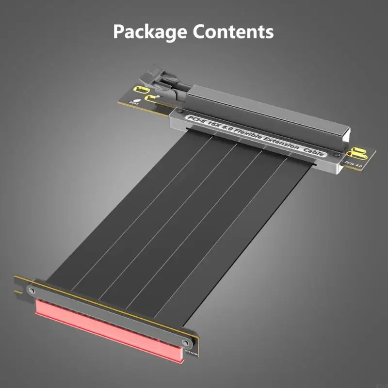 Plugs And Play PCIExpress4.0 GPU Risers Cable For Easy Installation In Mini ITX
Plugs And Play PCIExpress4.0 GPU Risers Cable For Easy Installation In Mini ITX