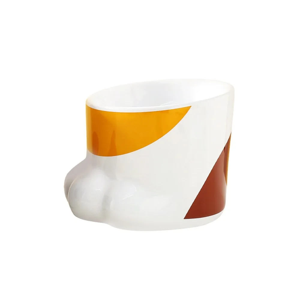 Claw Shape Ceramic Cat Bowl Slanted Mouth Neck Guard Water Bowl Non-Slip Large Capacity High Foot Bowl For Dogs and Cats
Claw Shape Ceramic Cat Bowl Slanted Mouth Neck Guard Water Bowl Non-Slip Large Capacity High Foot Bowl For Dogs and Cats