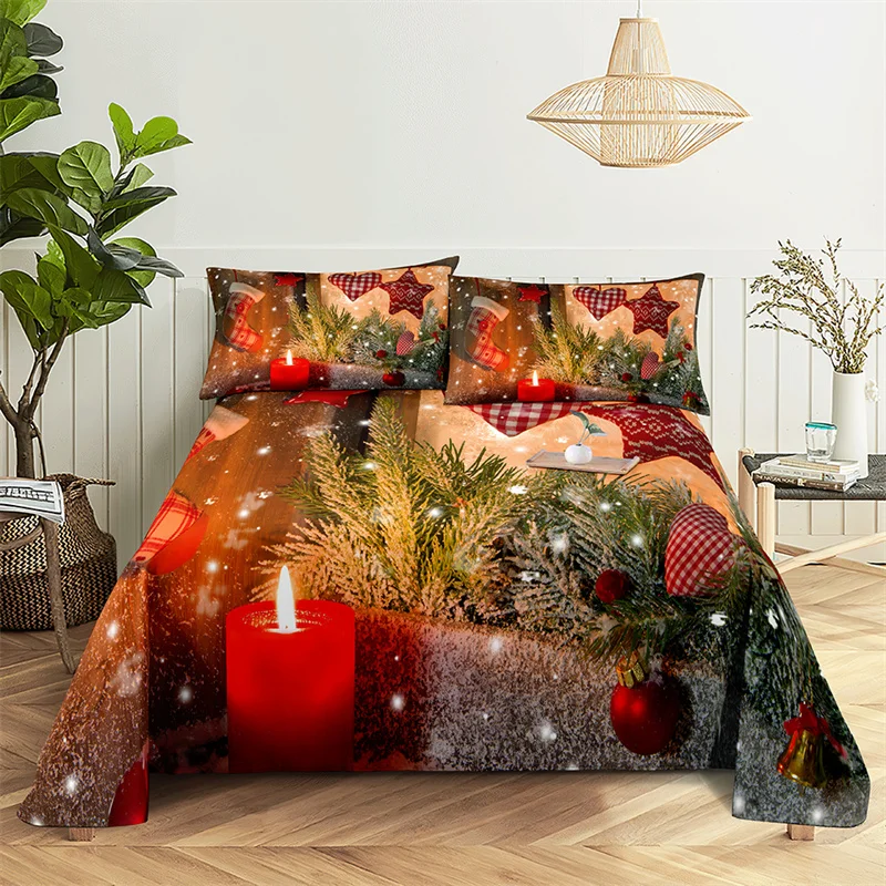 Christmas Decorations Queen Sheet Set Christmas Bedding Set Bed Sheets and Pillowcases Kid's Bedding Flat Sheet Bed Sheet Set
Christmas Decorations Queen Sheet Set Christmas Bedding Set Bed Sheets and Pillowcases Kid's Bedding Flat Sheet Bed Sheet Set