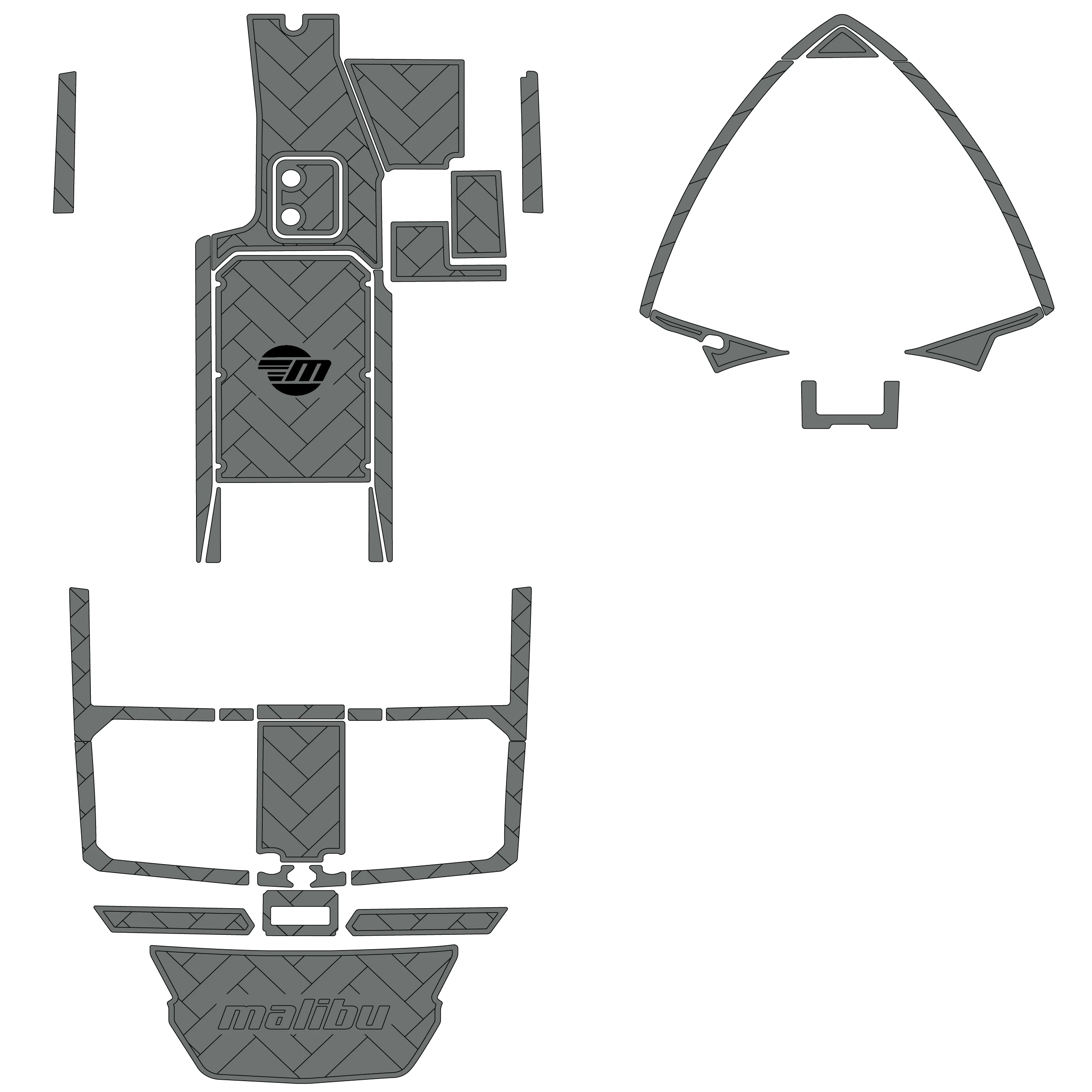 2023 Malibu 22 LSV EVA Teak Deck Mat Cruise Deck Waterproof Floor Mat Self Adhesive Cruise Swimming Platform Cockpit Mat
2023 Malibu 22 LSV EVA Teak Deck Mat Cruise Deck Waterproof Floor Mat Self Adhesive Cruise Swimming Platform Cockpit Mat