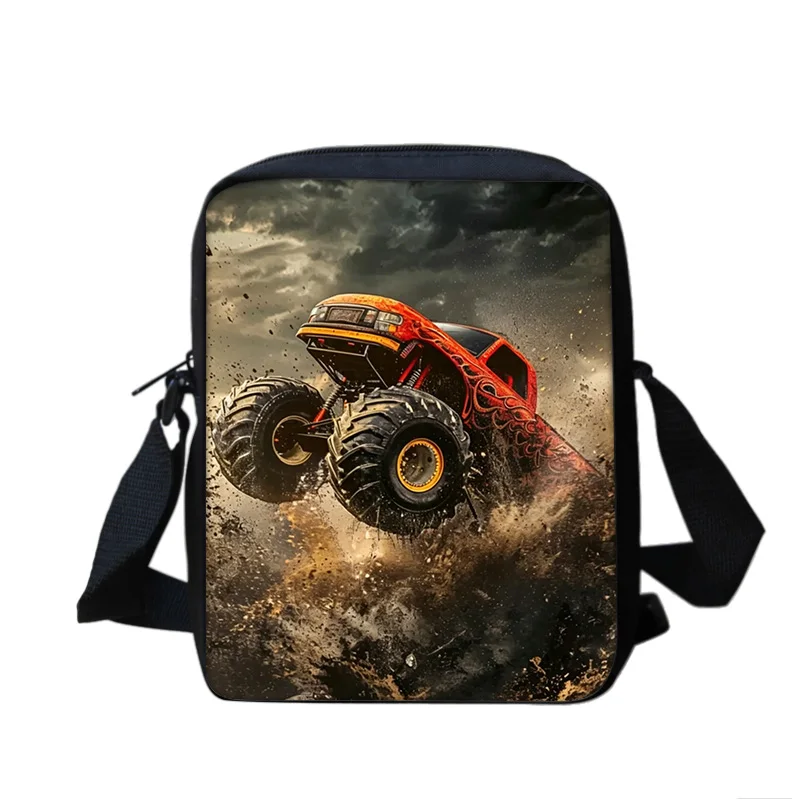 Monster Jam Crossbody Bag Versatile Cartoon Print Best Gift for Male and Female Students, School and Office Workers
Monster Jam Crossbody Bag Versatile Cartoon Print Best Gift for Male and Female Students, School and Office Workers