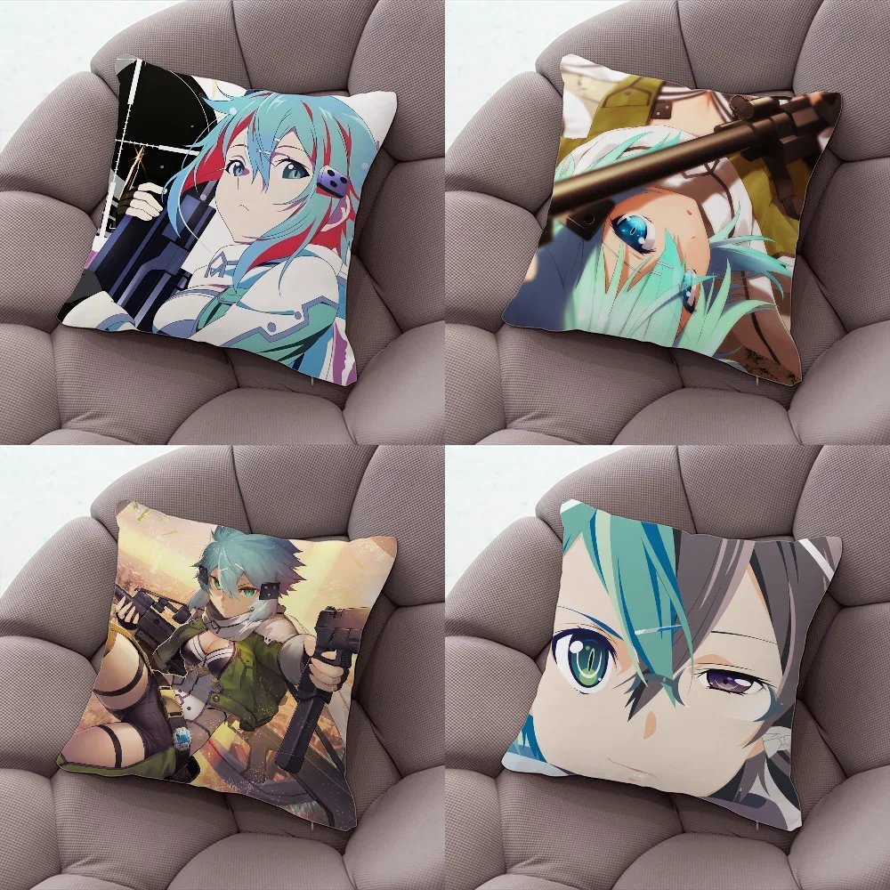 S-Sao Asada Shino Pillow Case Pillow Case Living Room Sofa Cushion Cover Suitable For Home Bedroom Room Decoration
S-Sao Asada Shino Pillow Case Pillow Case Living Room Sofa Cushion Cover Suitable For Home Bedroom Room Decoration