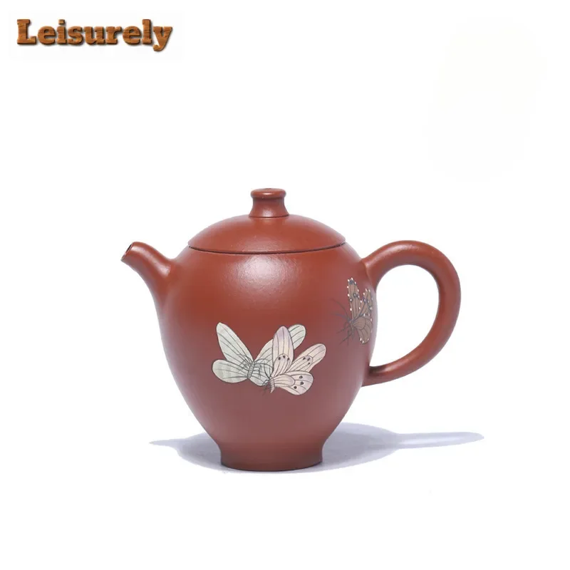 200ml High-end Yixing Purple Clay Teapots Handmade Colored Drawing Cherish Incense Pot Raw Ore Zhu Mud Kettle Zisha Tea Set For
200ml High-end Yixing Purple Clay Teapots Handmade Colored Drawing Cherish Incense Pot Raw Ore Zhu Mud Kettle Zisha Tea Set For