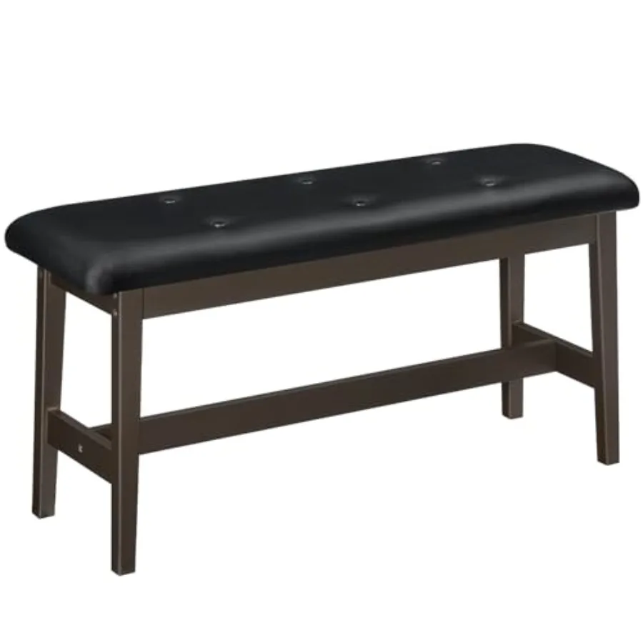 Dining Bench Bamboo Dining Room Bench with PU Leather Upholstered Seat for Kitchen Living Room Hallway Kitchen Entryway Brown a
Dining Bench Bamboo Dining Room Bench with PU Leather Upholstered Seat for Kitchen Living Room Hallway Kitchen Entryway Brown a