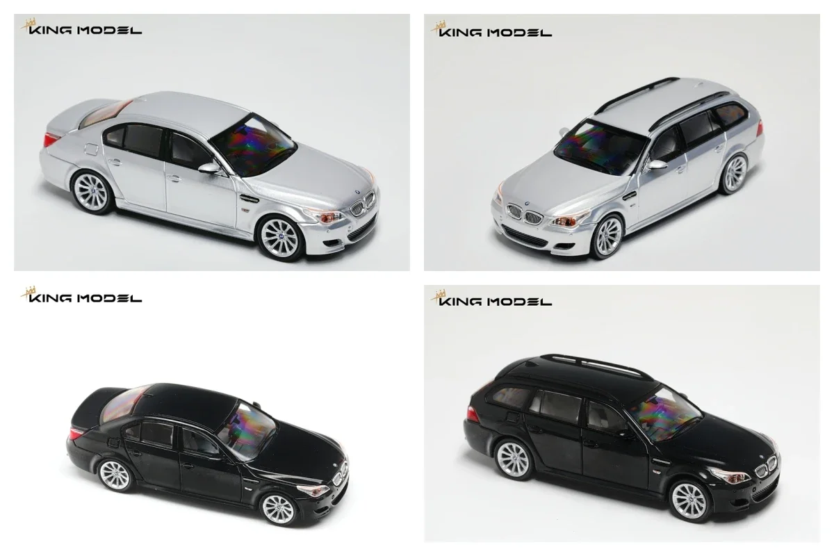 King Model 1:64 M5 E60 Sedan / Wagon Limited999 Die-Cast Car Model Collection Miniature 
King Model 1:64 M5 E60 Sedan / Wagon Limited999 Die-Cast Car Model Collection Miniature