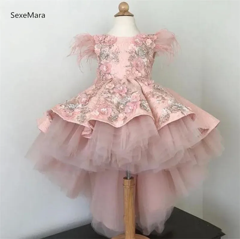 Beautiful High Low Pink Flower Girls Dresses Appliques First Communion Dresses Girls Pageant Gown Real Pic Kids Birthday Dress
Beautiful High Low Pink Flower Girls Dresses Appliques First Communion Dresses Girls Pageant Gown Real Pic Kids Birthday Dress