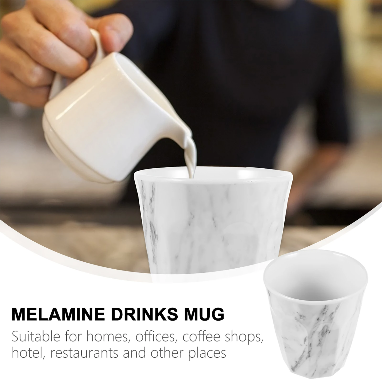 Melamine Marble Cup 270ml White Kids Adults Home Office Drink Mug Water Glass Bar Marble Mouthwash Cup Kitchen
Melamine Marble Cup 270ml White Kids Adults Home Office Drink Mug Water Glass Bar Marble Mouthwash Cup Kitchen