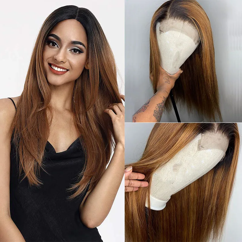 Soft Preplucked Glueless 26“Long 180 Density Ombre Honey Brown Straight Lace Front Wig For Black Women Baby hair Daily 1b30
Soft Preplucked Glueless 26“Long 180 Density Ombre Honey Brown Straight Lace Front Wig For Black Women Baby hair Daily 1b30