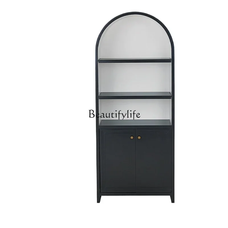 FG40American Light Luxury Solid Wood Bookcase Open Floor Bookshelf French Retro Arch Curio Cabinet
FG40American Light Luxury Solid Wood Bookcase Open Floor Bookshelf French Retro Arch Curio Cabinet