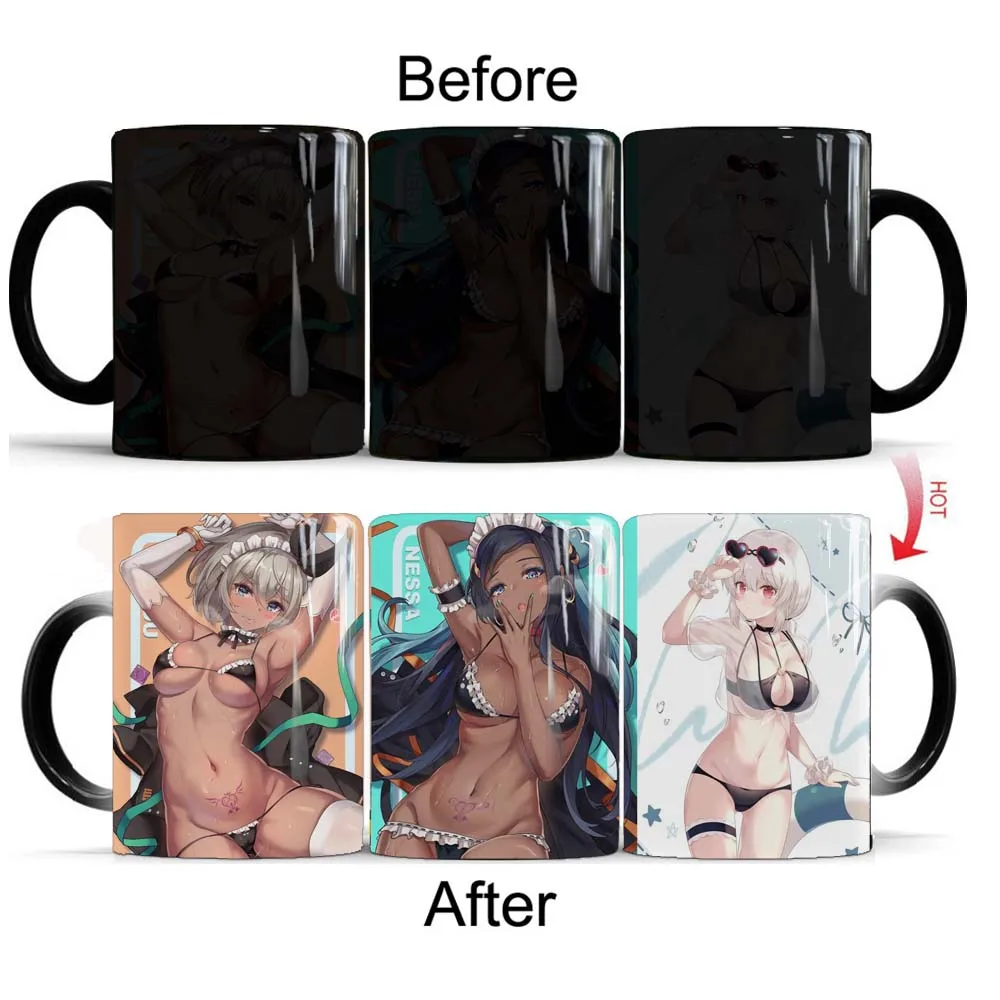 Cartoon characters Sexy Mug Heat Sensitive Mug Anime Game Milk Tea Coffee Mug Changing Color Magic Mug Best Gift
Cartoon characters Sexy Mug Heat Sensitive Mug Anime Game Milk Tea Coffee Mug Changing Color Magic Mug Best Gift