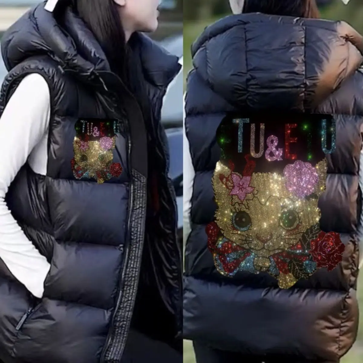 Новая женская утепленная жилетка 2025 года: модная свободная верхняя одежда для весны, осени и зимы в корейском стиле, с капюшоном, на молнии, однотонная
Новая женская утепленная жилетка 2025 года: модная свободная верхняя одежда для весны, осени и зимы в корейском стиле, с капюшоном, на молнии, однотонная