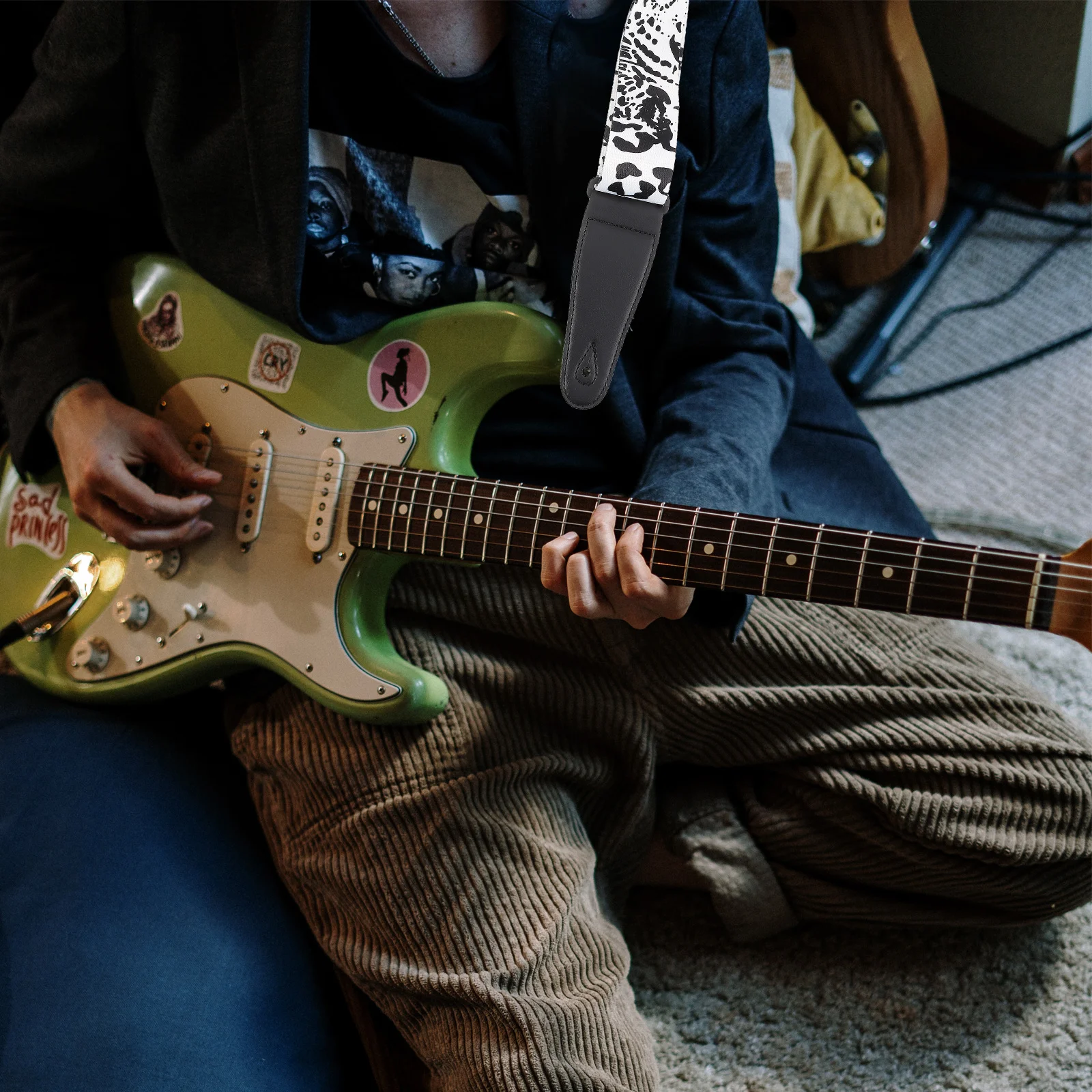 Guitar Strap Electric Shoulder Belt Wallet for Accessories Dacron Adjustable Straps
Guitar Strap Electric Shoulder Belt Wallet for Accessories Dacron Adjustable Straps