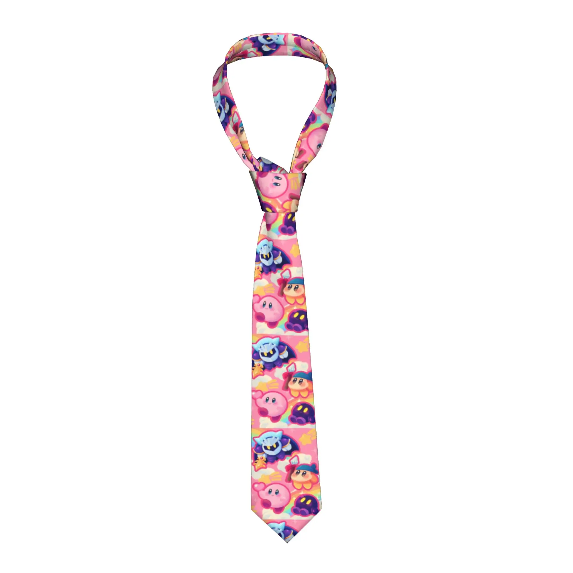 Neckties Cartoon Kirby Kirbys Men Casual 8 cm Classic Neck Ties Video Game for Mens Suits Accessories Gravatas Wedding Party
Neckties Cartoon Kirby Kirbys Men Casual 8 cm Classic Neck Ties Video Game for Mens Suits Accessories Gravatas Wedding Party