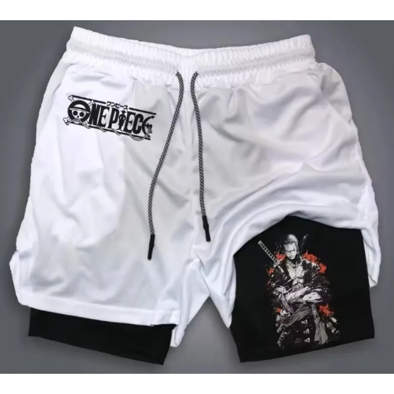 One Piece Anime 2-In-1 Sports Shorts Summer 2026 Trendy Fashion Fitness Double Layer Printed Streetwear Swimming Hiking Fitness
One Piece Anime 2-In-1 Sports Shorts Summer 2026 Trendy Fashion Fitness Double Layer Printed Streetwear Swimming Hiking Fitness