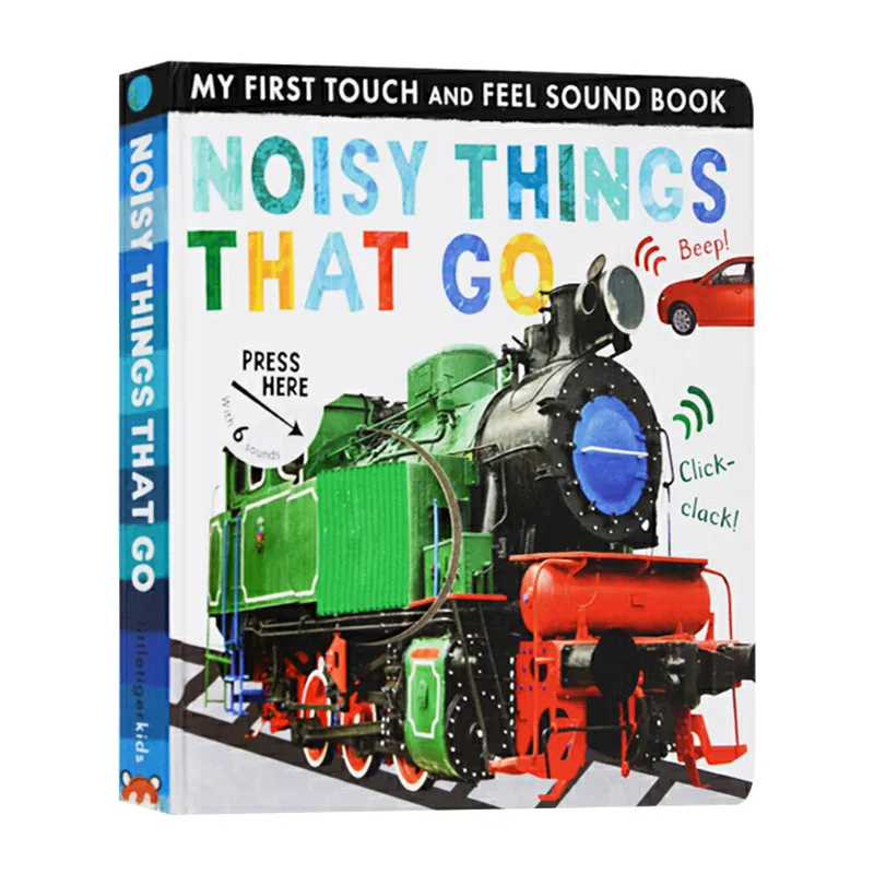 Noisy Things That Go, Baby Children's books aged 1 2 3, English picture book, 9781848699915
Noisy Things That Go, Baby Children's books aged 1 2 3, English picture book, 9781848699915