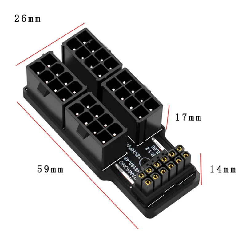 Видеокарта 4X8Pin серии 40 ATX3.0 12VHPWR 12 + 4P, 600 Вт, преобразователь мощности 180 градусов для видеокарты 4080 4090, серебристый, богатый
Видеокарта 4X8Pin серии 40 ATX3.0 12VHPWR 12 + 4P, 600 Вт, преобразователь мощности 180 градусов для видеокарты 4080 4090, серебристый, богатый