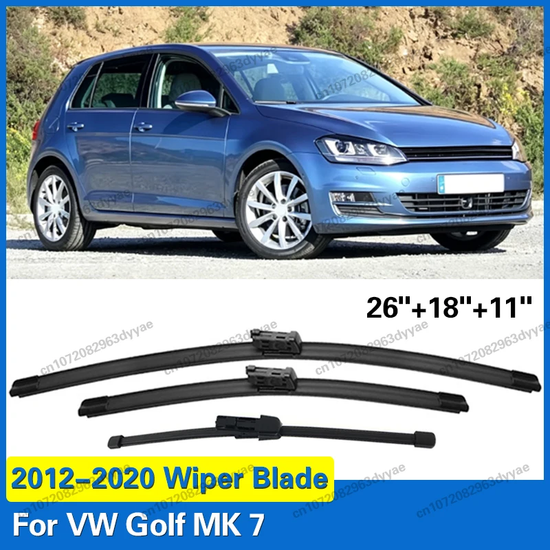 3pcs LHD Front Rear Windshield Windscreen Wiper Blades For VW Golf MK 7 2012 2013 2014 2015 2016 2017 2018 2019 2020 26"18"11"
3pcs LHD Front Rear Windshield Windscreen Wiper Blades For VW Golf MK 7 2012 2013 2014 2015 2016 2017 2018 2019 2020 26"18"11"