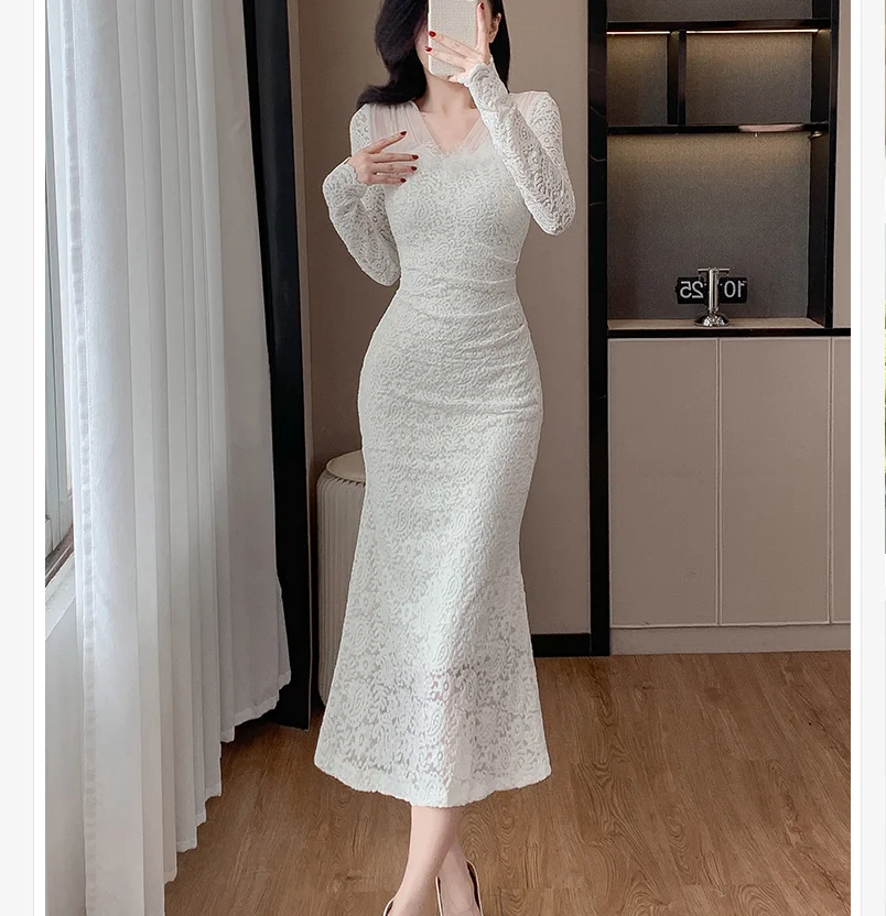 Тринадцать элементов качественного осенне-зимнего кружевного платья с легкой роскошкой и элитным ощущением, в сочетании с пальто.
Тринадцать элементов качественного осенне-зимнего кружевного платья с легкой роскошкой и элитным ощущением, в сочетании с пальто.