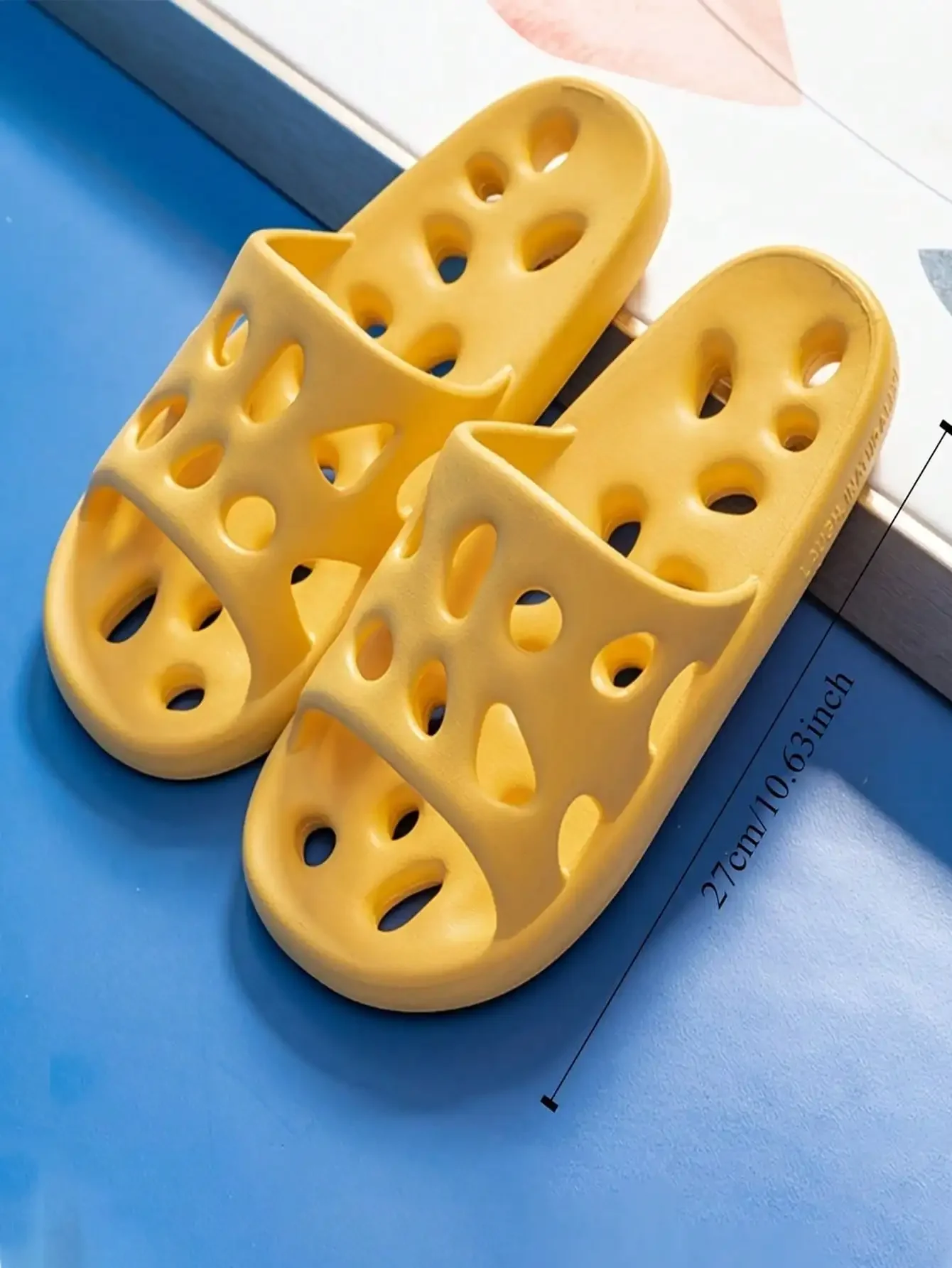 3 Pairs Unisex Bathroom Slippers, Solid Color Breathable Open Toe Slippers, Comfortable Non-Slip EVA Material, Breathable Design, No Water Accumulation Inside
3 Pairs Unisex Bathroom Slippers, Solid Color Breathable Open Toe Slippers, Comfortable Non-Slip EVA Material, Breathable Design, No Water Accumulation Inside
