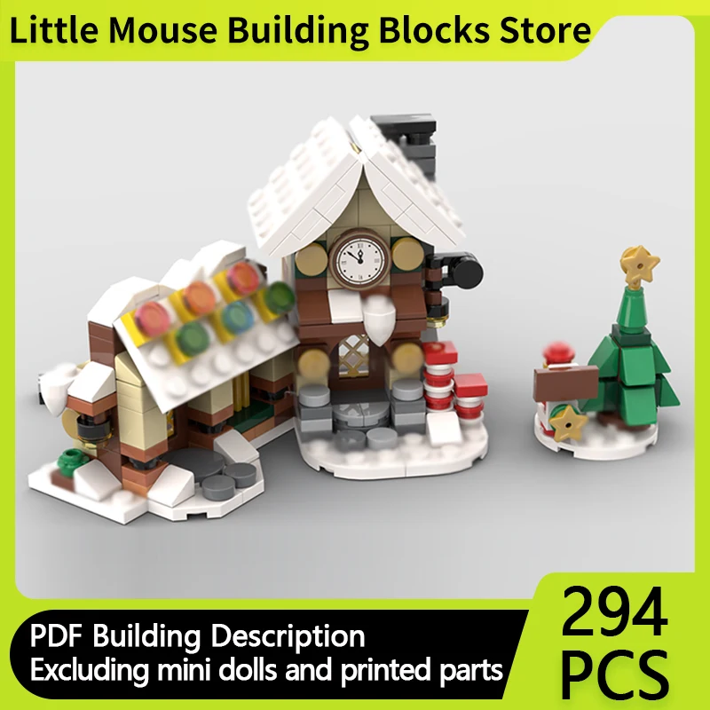 City Street View Model MOC Building Bricks Santa's Workshop Modular Technology Gifts Holiday Assemble Children Toys Suit
City Street View Model MOC Building Bricks Santa's Workshop Modular Technology Gifts Holiday Assemble Children Toys Suit