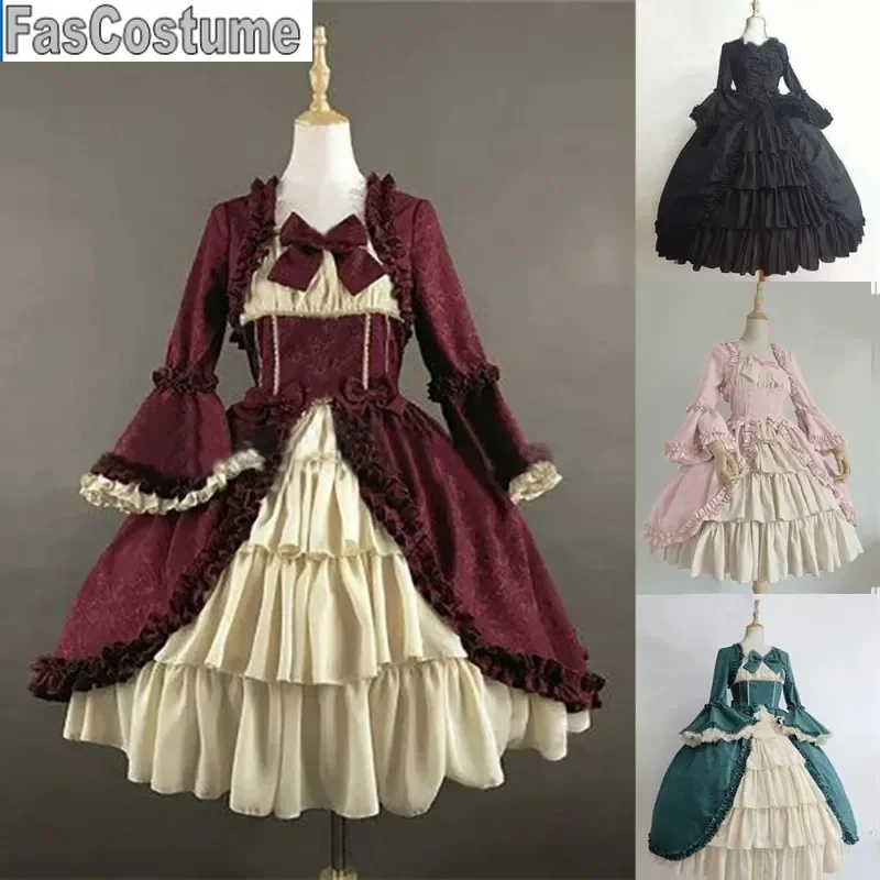 FasCostumeStrawberry Lolita Medieval Retro Gothic Court Lolita Dress Square Neck Waist Spliced Bow Dress
FasCostumeStrawberry Lolita Medieval Retro Gothic Court Lolita Dress Square Neck Waist Spliced Bow Dress
