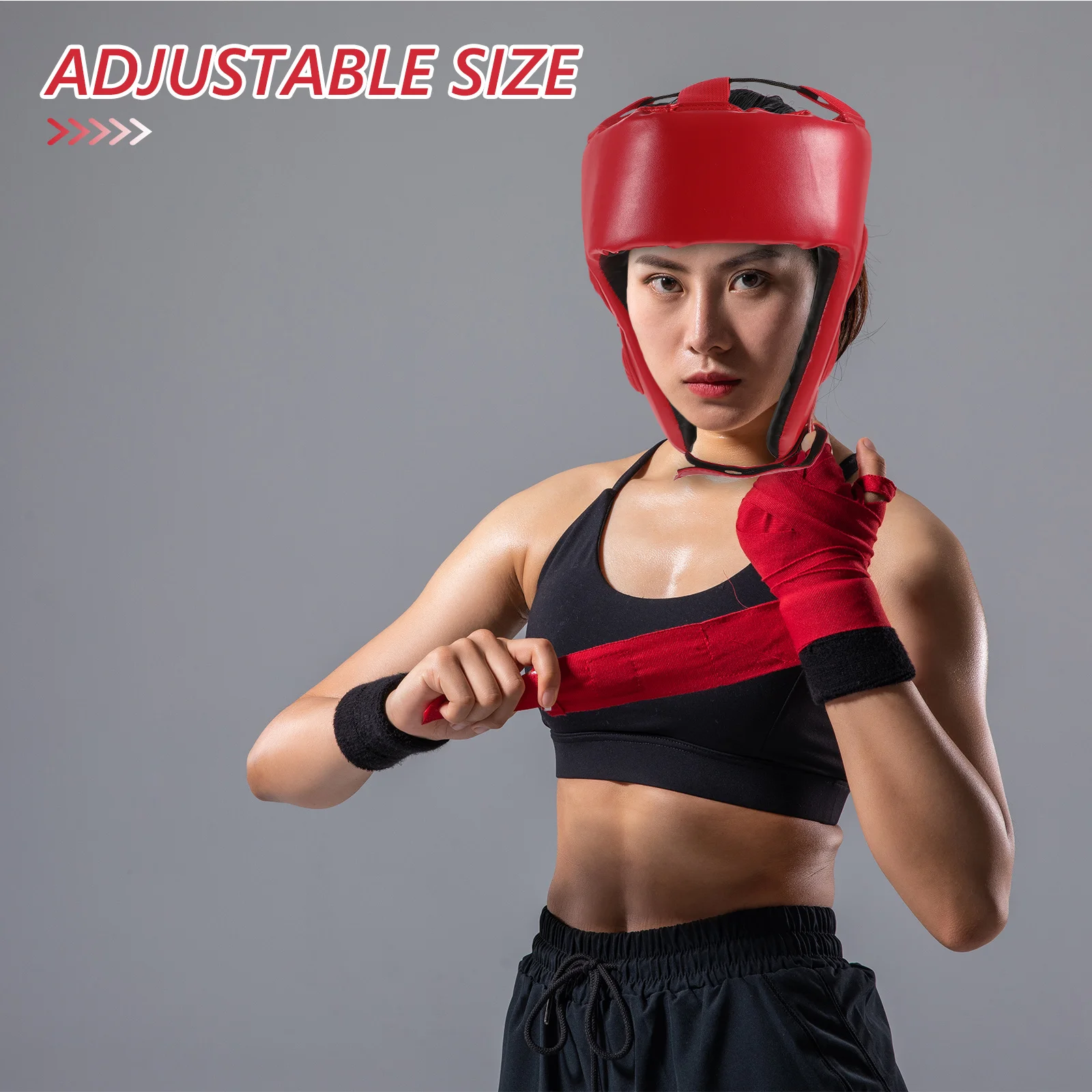 Boxing Headgear Lightweight Pu Sparring Adjustable Ventilated For Youth Adults Wrestling Taekwondo Protective Head
Boxing Headgear Lightweight Pu Sparring Adjustable Ventilated For Youth Adults Wrestling Taekwondo Protective Head