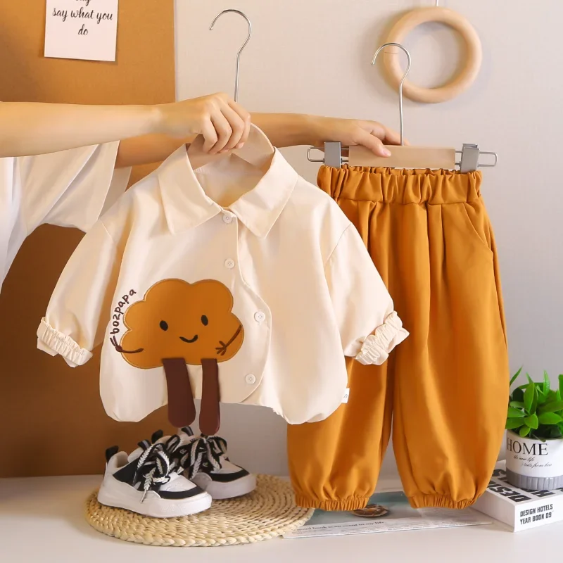 New Spring Autumn Baby Girls Clothes Suit Children Boys Casual Long Sleeved Shirt Pants 2Pcs/Sets Infant Costume Kids Tracksuits
New Spring Autumn Baby Girls Clothes Suit Children Boys Casual Long Sleeved Shirt Pants 2Pcs/Sets Infant Costume Kids Tracksuits