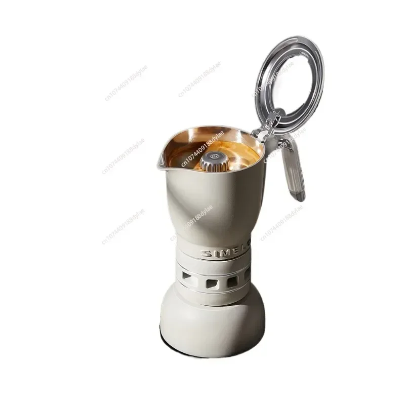 Mocha pot Double valve brewed coffee Hand brewing pot Household small coffee utensils Hand brewing coffee pot
Mocha pot Double valve brewed coffee Hand brewing pot Household small coffee utensils Hand brewing coffee pot