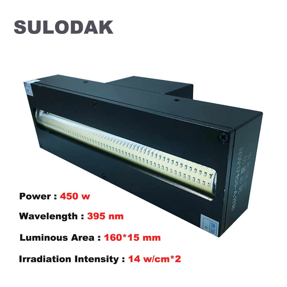 Dacen UV printer 450w LED ink curing lamp 160 * 15 area UV ink compatible epson flexible rigid flat panel printing LED bluelight
Dacen UV printer 450w LED ink curing lamp 160 * 15 area UV ink compatible epson flexible rigid flat panel printing LED bluelight