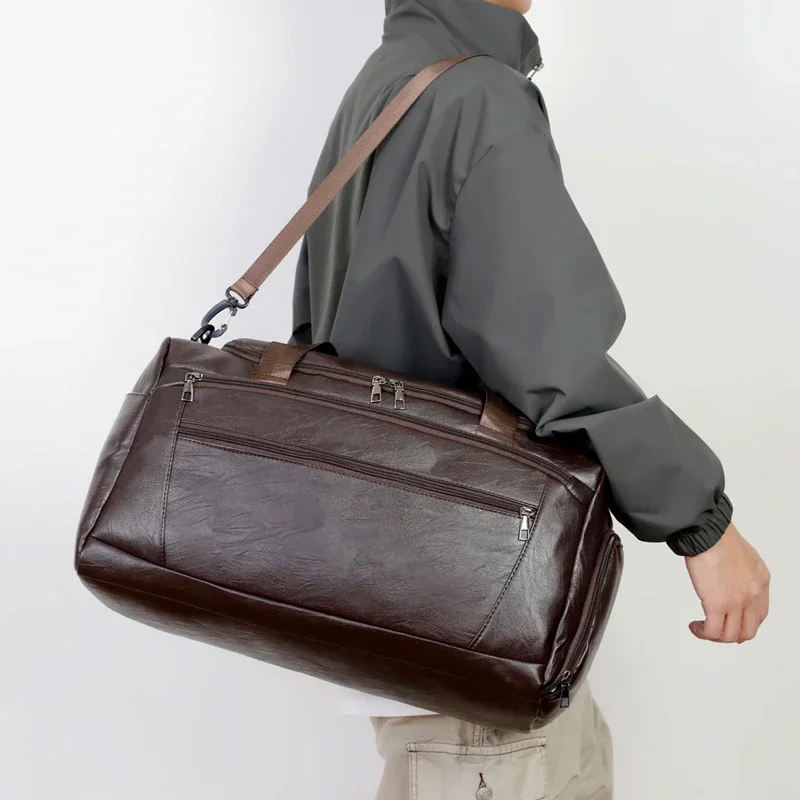 2024 PU Zipper New Travel Handbag Solid Color Popular Fashion Shoulder Bag Large Capacity Soft Simple Commuting Crossbody Bag
2024 PU Zipper New Travel Handbag Solid Color Popular Fashion Shoulder Bag Large Capacity Soft Simple Commuting Crossbody Bag