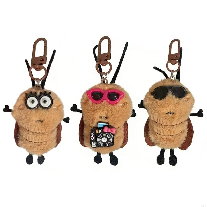 Y88D Lovely Cockroach Schoolbag Pendant Keychain Roach Funny Cockroach Cartoon Charm for Boys Girls Vending Machine
Y88D Lovely Cockroach Schoolbag Pendant Keychain Roach Funny Cockroach Cartoon Charm for Boys Girls Vending Machine