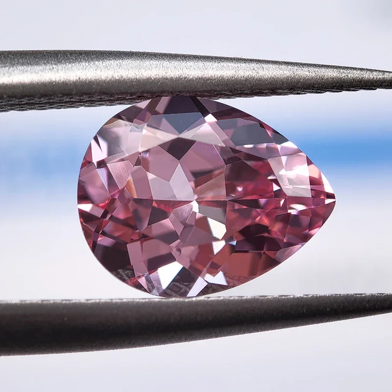 Lab Grown Sapphire Pear Shaped Sunrise Pink Color Charm Beads for Diy Jewelry Making Rings Materials Selectable AGL Certificate
Lab Grown Sapphire Pear Shaped Sunrise Pink Color Charm Beads for Diy Jewelry Making Rings Materials Selectable AGL Certificate