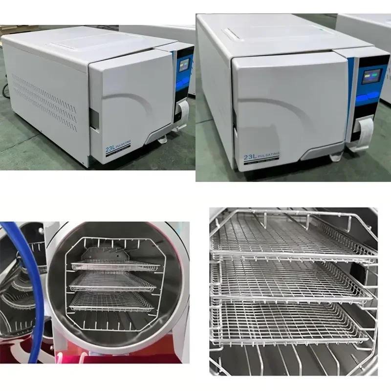 26 VS-D049 Visbull 23L Steam Sterilizer 304 Stainless Steel Pre-vacuum Pressure Steam Sterilizer LCD Display Desktop Type
26 VS-D049 Visbull 23L Steam Sterilizer 304 Stainless Steel Pre-vacuum Pressure Steam Sterilizer LCD Display Desktop Type