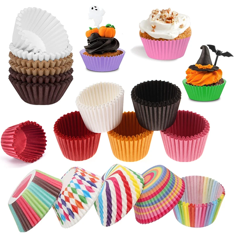 100-1000P CupCake Cake Molds Muffin Box Oil Proof Paper Holder Cup Case Baking Tools DIY Cake Decorating Birthday Party Supplies
100-1000P CupCake Cake Molds Muffin Box Oil Proof Paper Holder Cup Case Baking Tools DIY Cake Decorating Birthday Party Supplies
