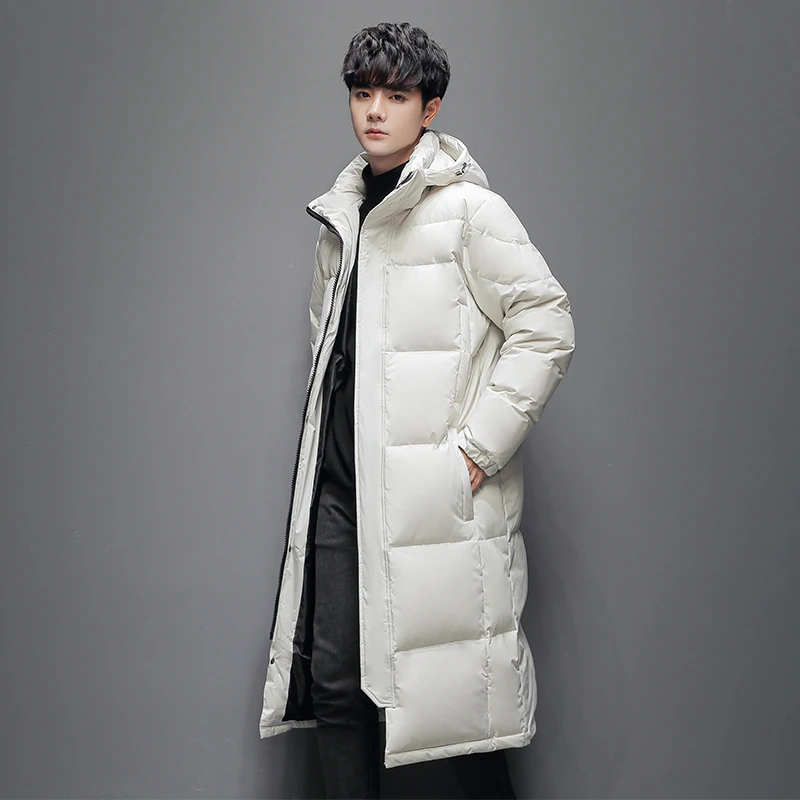 Men's Mid-Length down Jaet Thi Warm Knee-Length Winter Coat Youth Faion Stand Fit Polyester Fiber Long Sve Zipper
Men's Mid-Length down Jaet Thi Warm Knee-Length Winter Coat Youth Faion Stand Fit Polyester Fiber Long Sve Zipper