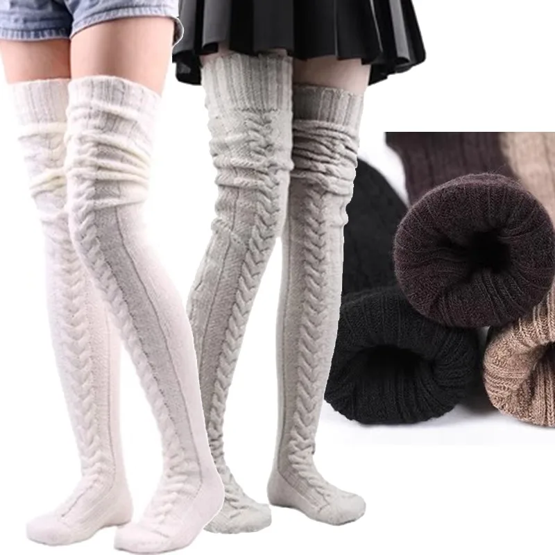 Wool Knee Length Pile Up Stockings European American Style Cashmere Extended Anti Slip High Sleeve Knee Protection Bottom Socks
Wool Knee Length Pile Up Stockings European American Style Cashmere Extended Anti Slip High Sleeve Knee Protection Bottom Socks